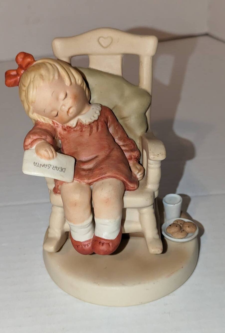 Vintage 1988 Lucie Attwell Enesco Memories of Yesterday Welcome Santa 114960